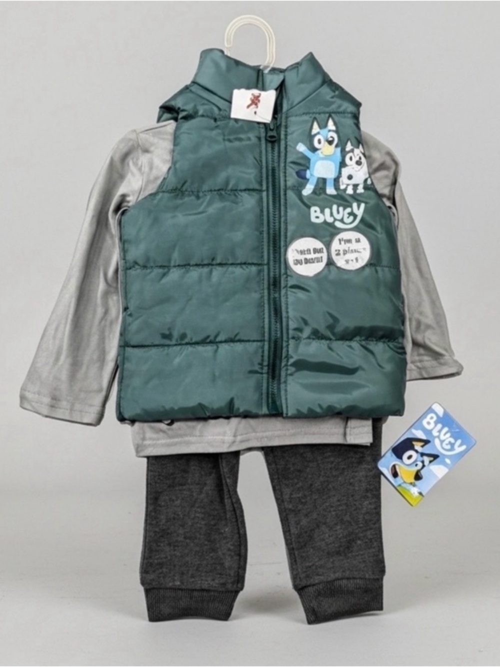 NWT 2T Bluey Vest outfit set